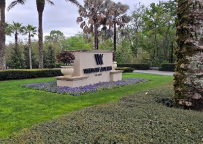 Waldorf Astoria Orlando Sign